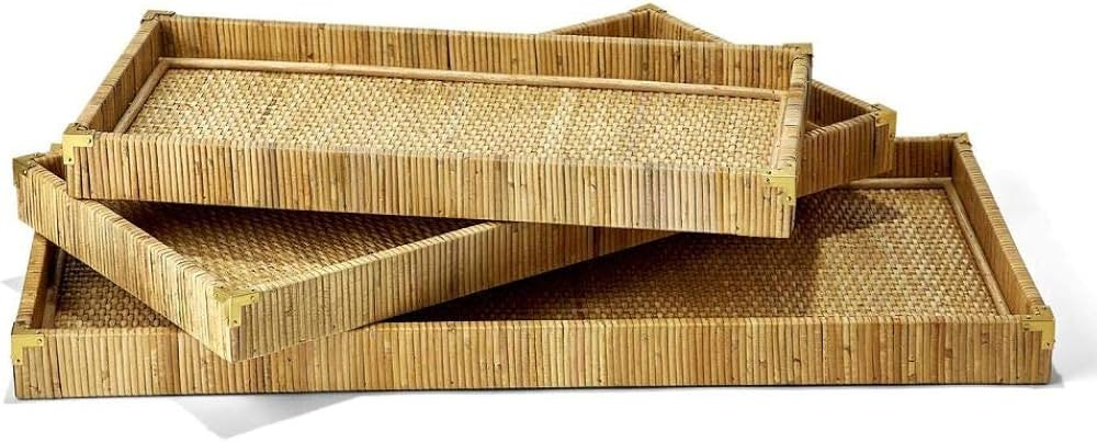 Two's Company Set of 3 Oversized Trays | Amazon (US)