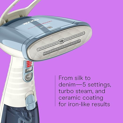 Conair Handheld Garment Steamer for Clothes, Turbo ExtremeSteam 1875W Fabric Clothes Steamers, Ha... | Amazon (US)