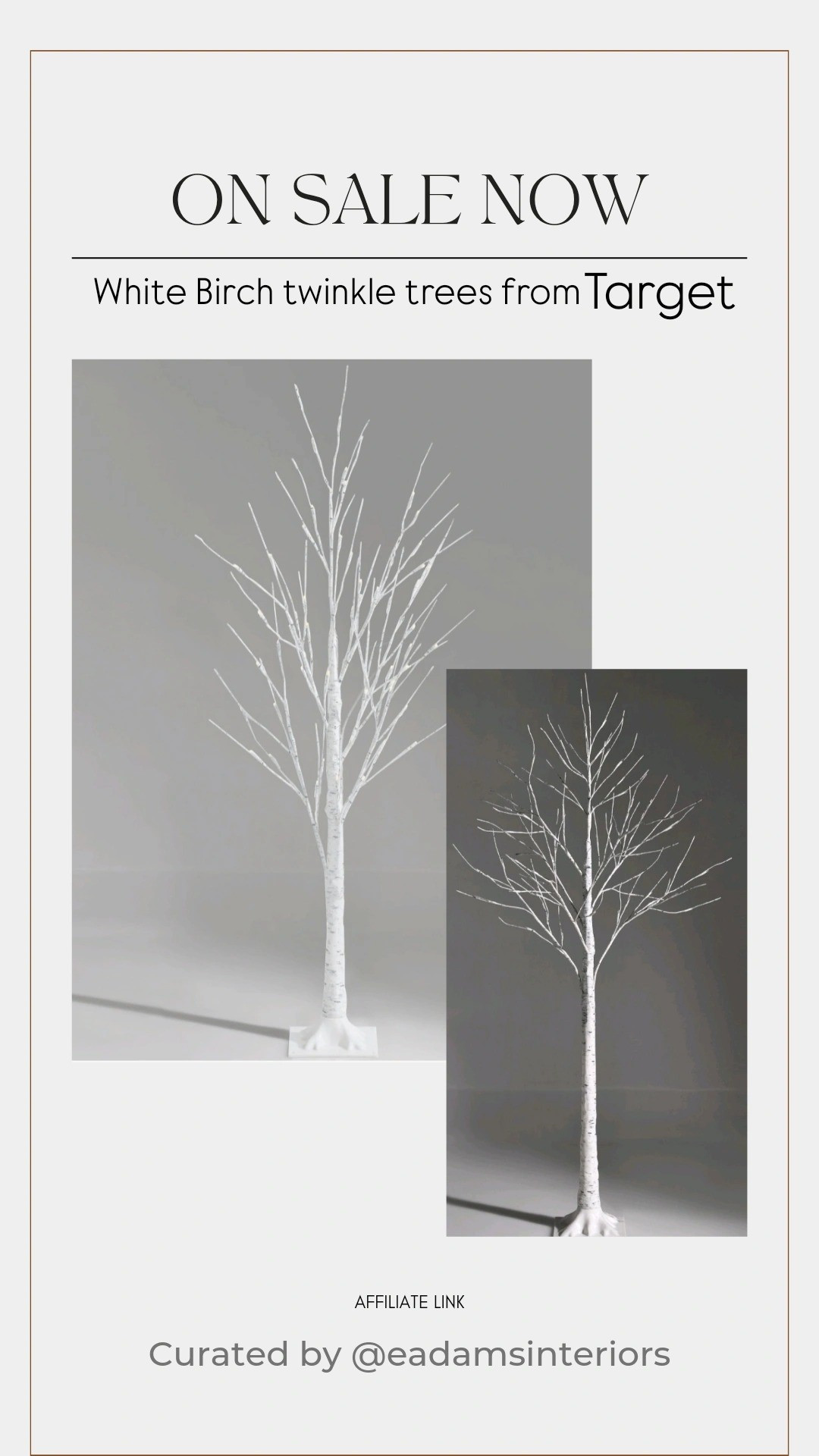 The perfect twinkle trees from Target are currently on sale. These come in 3 different sizes and are 46-72% off!!!

#LTKHome #LTKSeasonal #LTKSaleAlert