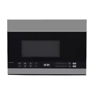 Danby 24 in. Width 1.4 cu. ft. Stainless Steel 1000-Watt Over the Range Microwave Oven with 300 C... | The Home Depot