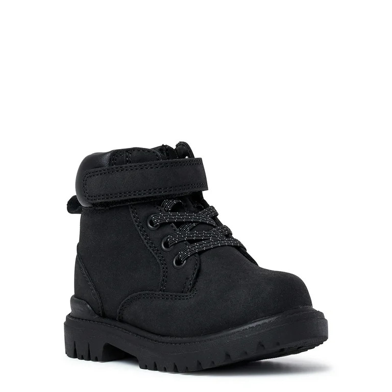 Wonder Nation Toddler Boys Tucker Boots, Size 7-12 | Walmart (US)