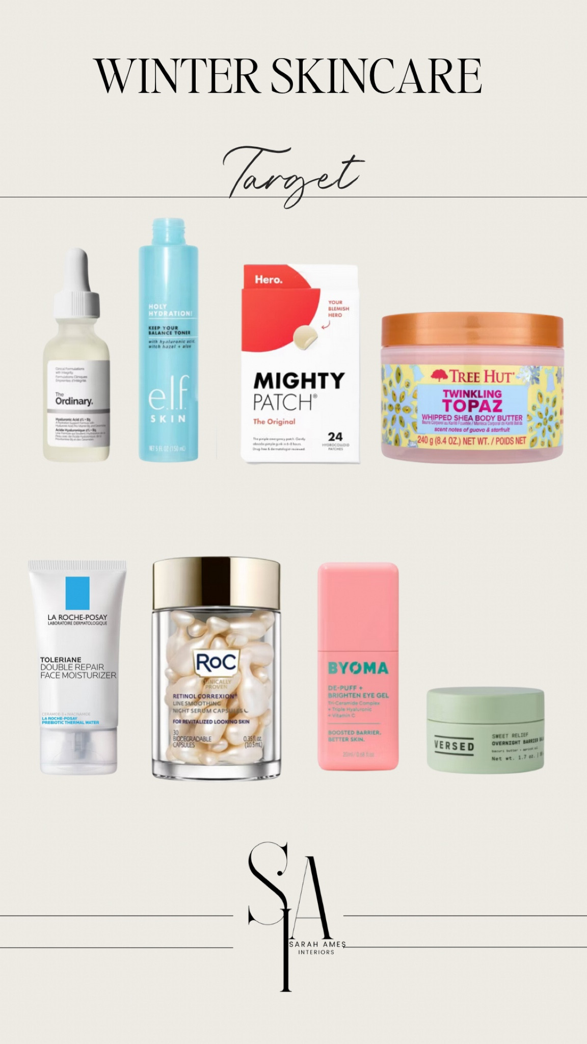 Winter skin care must haves available at Target!

#LTKsale #LTKcanada #LTKbeauty