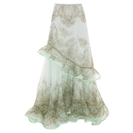 Crush Flutter Maxi Skirt | ZIMMERMANN (US, CA, EU, MENA)