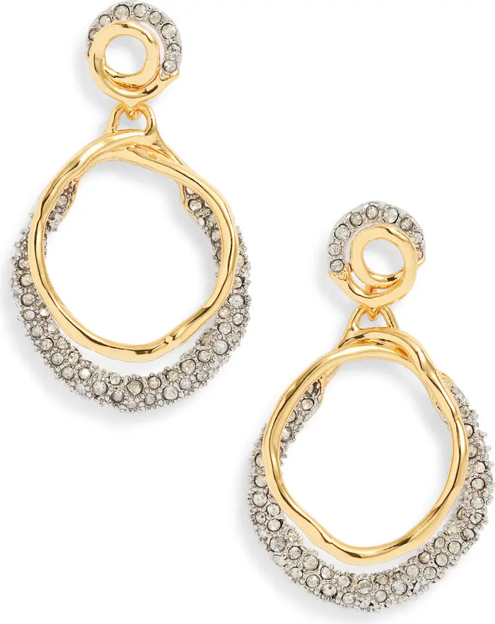 Solanales Crystal Orbit Drop Earrings | Nordstrom