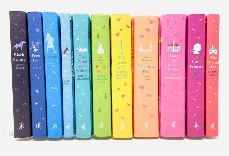 PUFFIN CLASSICS HARDCOVER Rainbow Children's Book Set U.K | Etsy | Etsy (US)