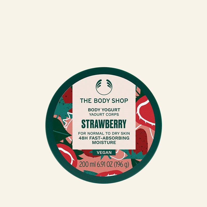 Body Yogurt Morango | The Body Shop (BR)