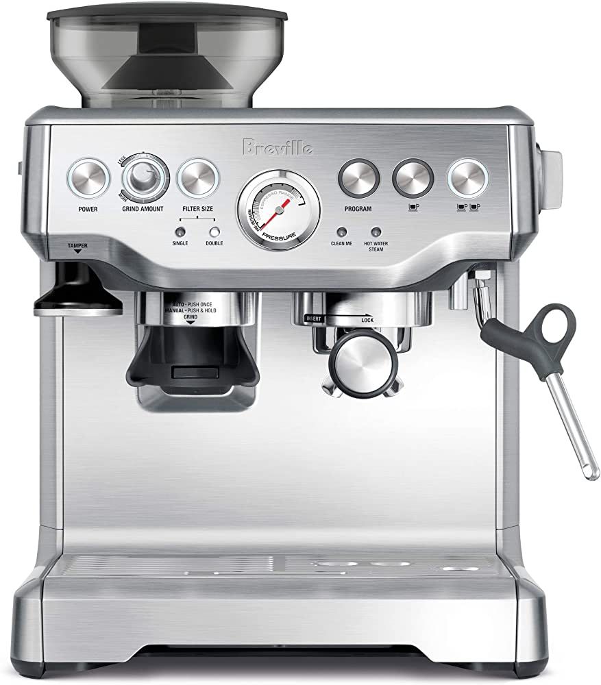 Breville Barista Express Espresso Machine, Brushed Stainless Steel, BES870XL | Amazon (US)