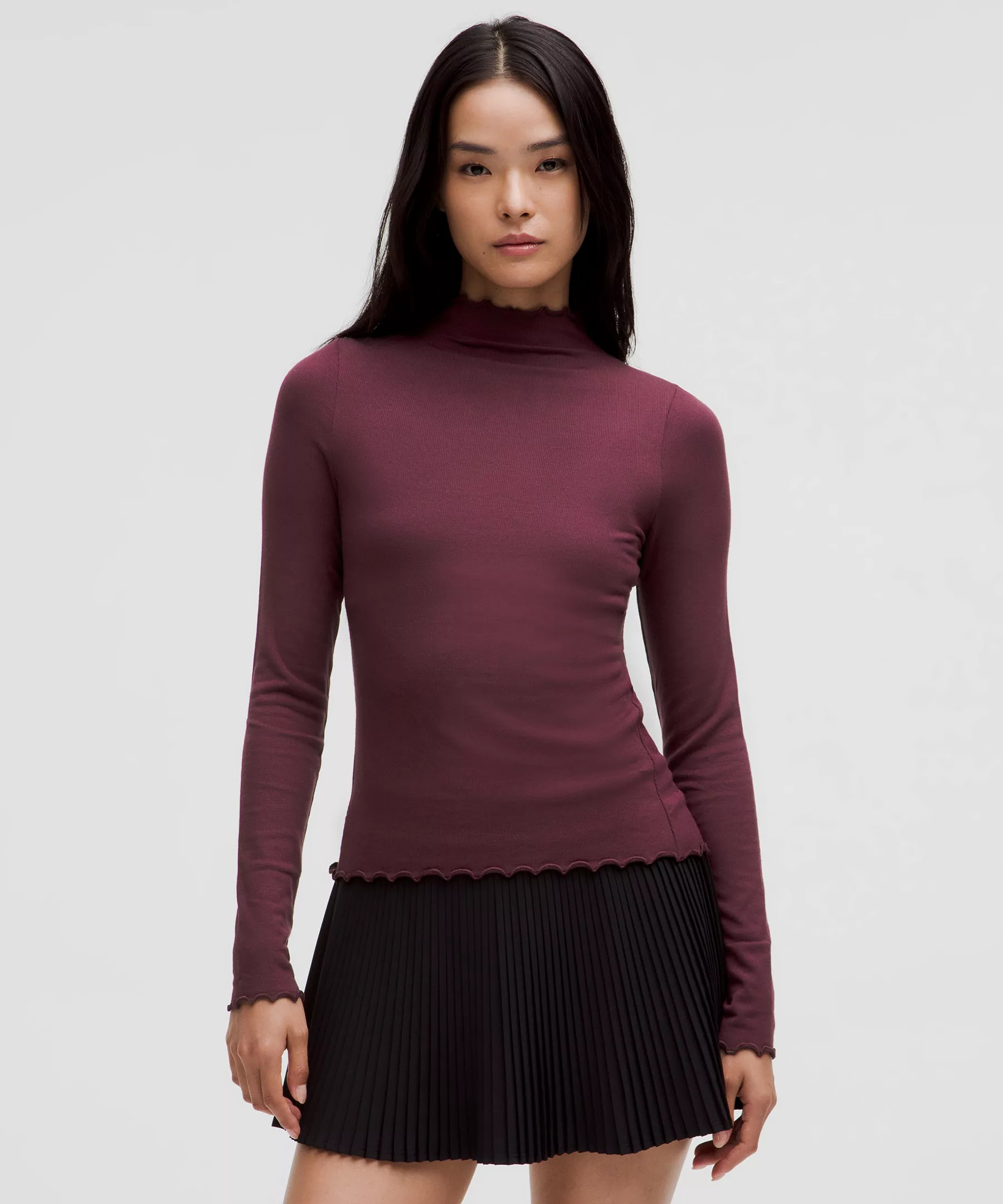Hold Tight Lettuce-Edge Turtleneck | Women's Sweaters | lululemon | Lululemon (US)