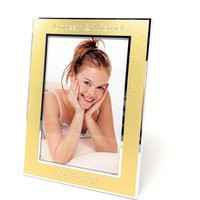 Personalized Golden Photo Frame Engraved 4x6 Picture Frame | Etsy (US)