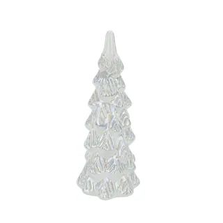 8.5" Glittery Tabletop Glass Christmas Tree by Ashland® | Michaels | Michaels Stores