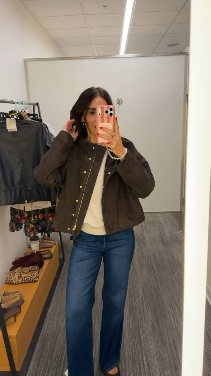 MONTHLY BEST SELLER
All Saints jacket is back in stock! Nordstrom Anniversary Sale, nsale, Paige jeans size 25, sweater size XS, suede jacket size S (not XS), mesh flats.

#LTKSaleAlert #LTKootd