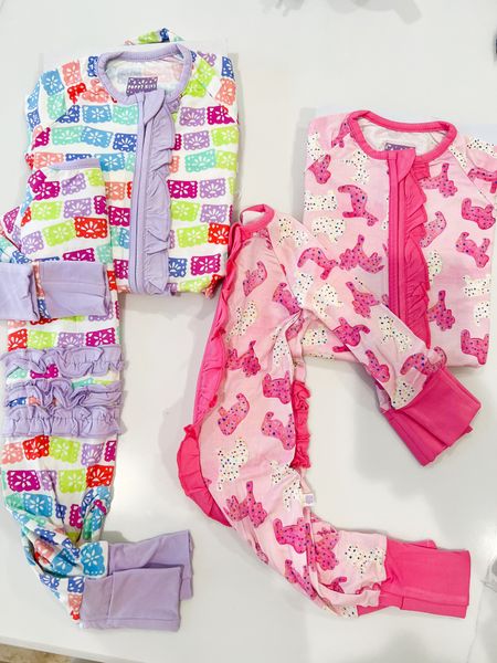 Baby girl pajamas 
Matching pjs 
Ruffle bottom 
Kids 
Girl 
Toddler fashion 


#LTKbaby #LTKkids #LTKunder50