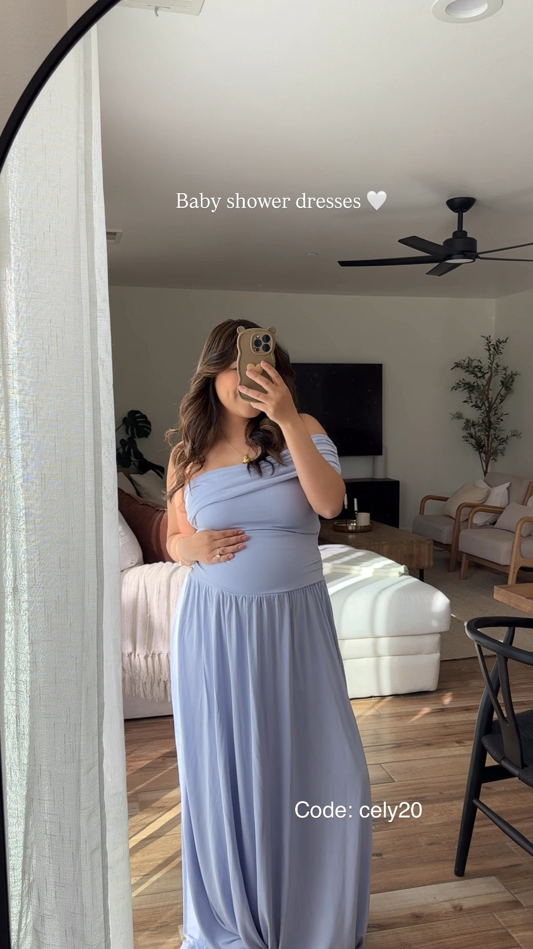 Viral baby shower dresses from Princess Polly. Use code cely20 for a discount. Im 5’ exactly. I’m wearing the Lilac dress in size 6, blue paisley dress size 10, yellow dress size 8, oatmeal dress size 4. 

#LTKPetite #LTKStyleTip #LTKBump