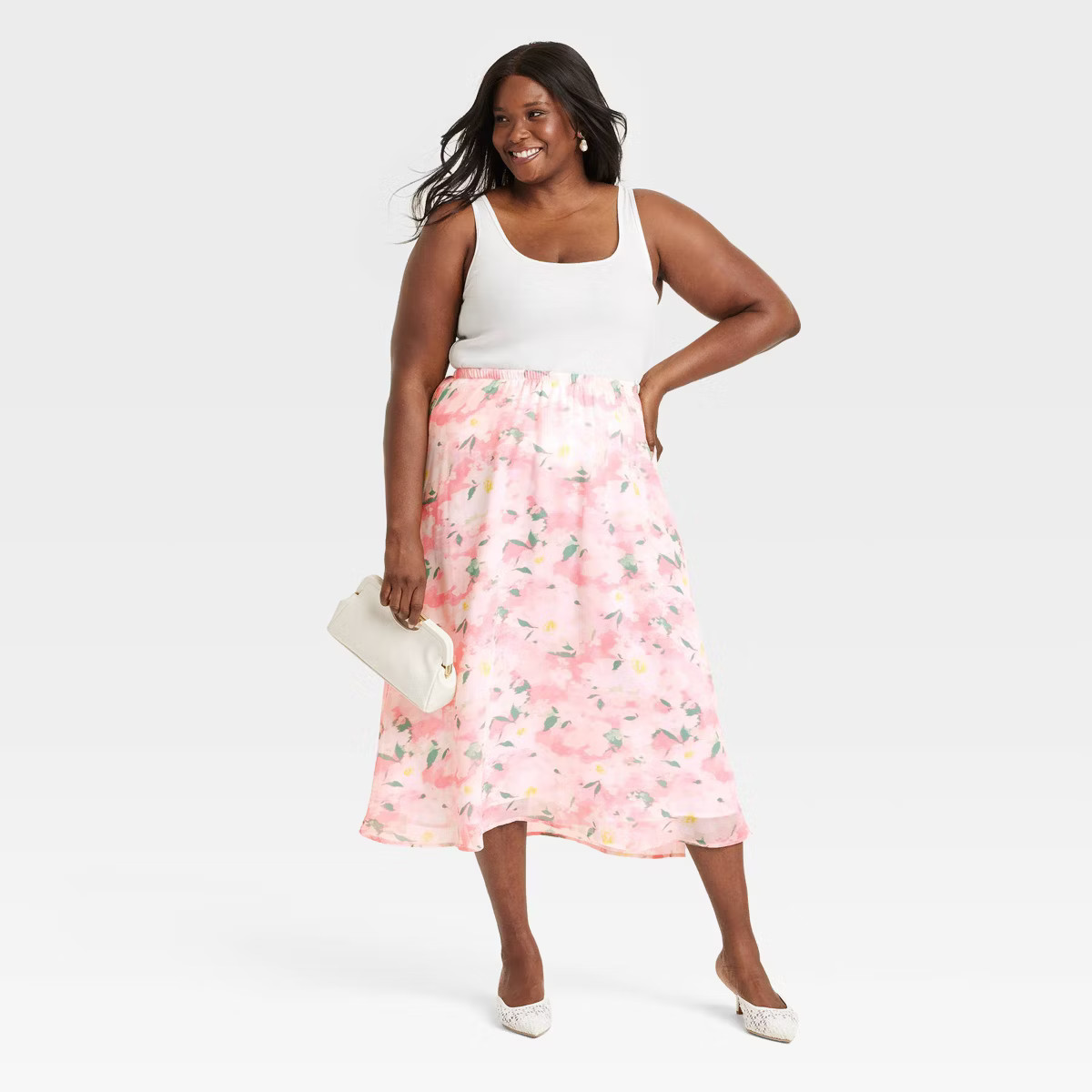 Women's Sheer Maxi A-Line Skirt - A New Day™ | Target