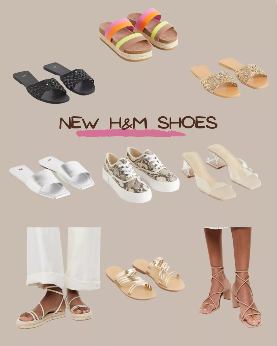 Saxon Light Nude and Gold Slide … curated on LTK