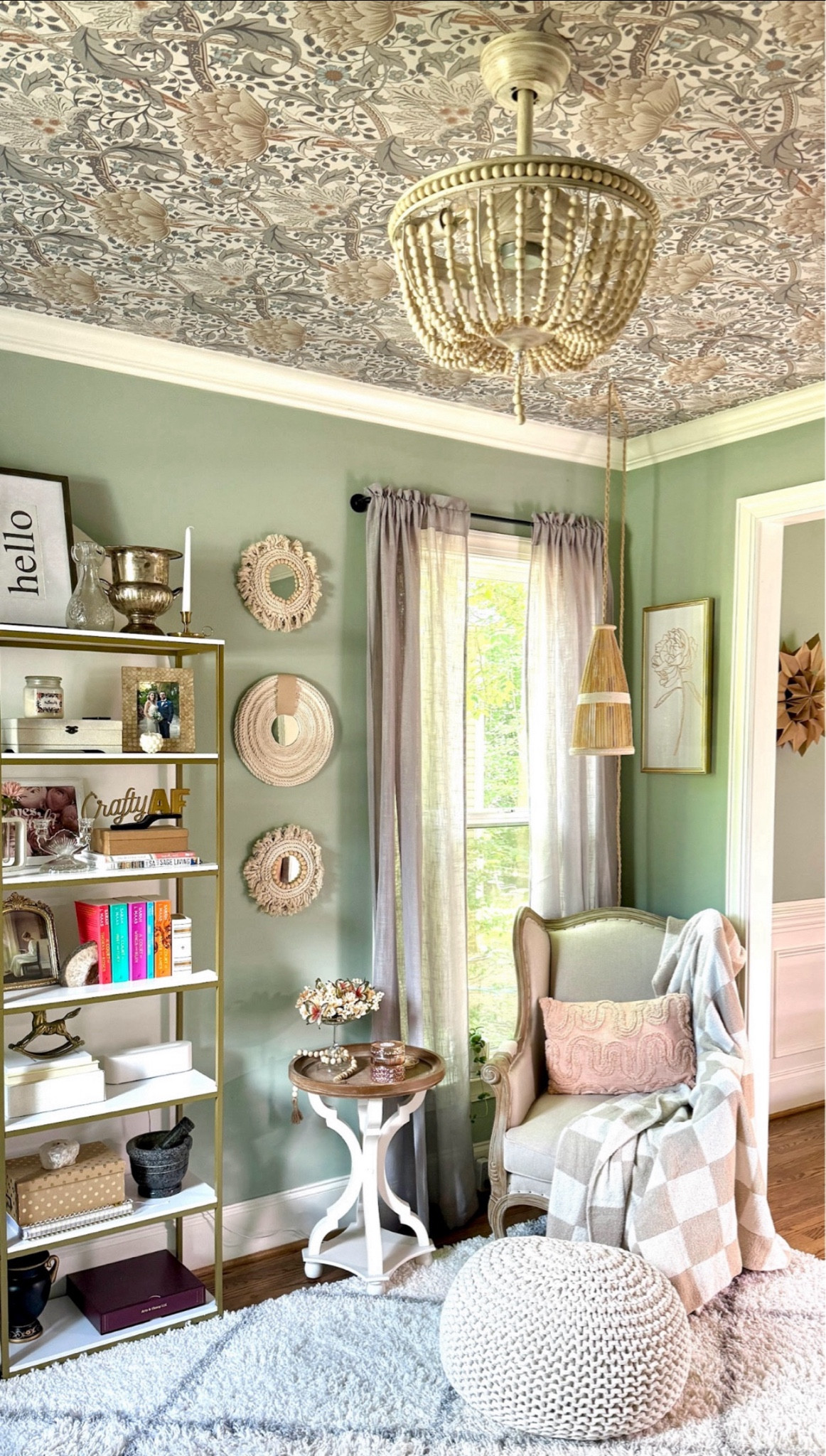 This summer I’ve given my blogging office some TLC! 🫶🏻 

From DIY wallpaper on the ceiling to a new fandeleir and a new workspace refresh, this space has transformed into the boho office of my dreams! 

#LTKSummerSales #LTKHome #LTKSaleAlert