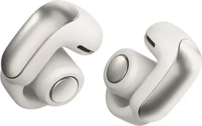 Bose - Ultra Open-Ear True Wireless Open Earbuds - White Smoke | Best Buy U.S.