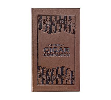 Leather Cigar Companion Coffee Table Book | Pottery Barn (US)