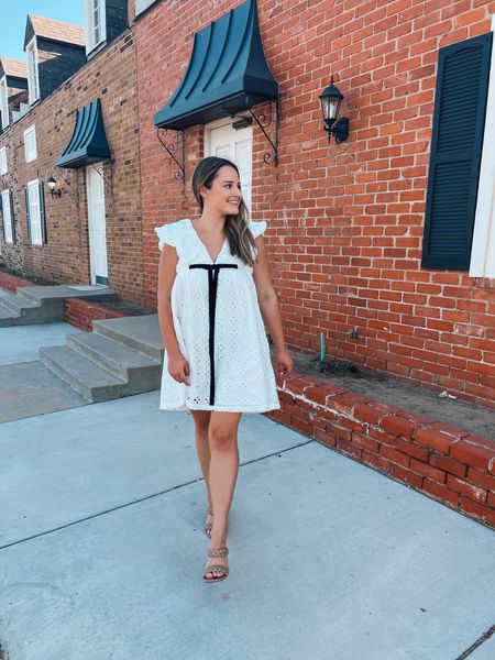 Wearing a size large in this white dress from Few Moda! Larger chested girls- size up! I’m usually a medium and I’m 5’5 for reference

White dresses for brides - brunch outfits - dinner party - rehearsal dinner dresses - bridal shower dress - honeymoon outfits - white mini dress - sorority rush formal dress

#LTKwedding #LTKSeasonal #LTKU