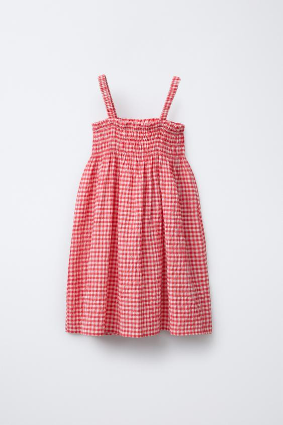 GINGHAM DRESS | Zara US