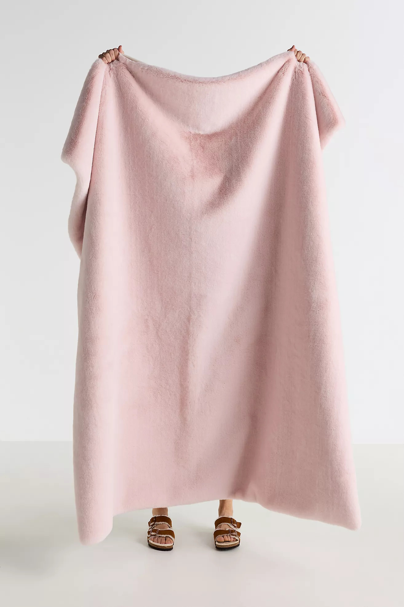 The Sophie Faux Fur Throw Blanket | Anthropologie (US)