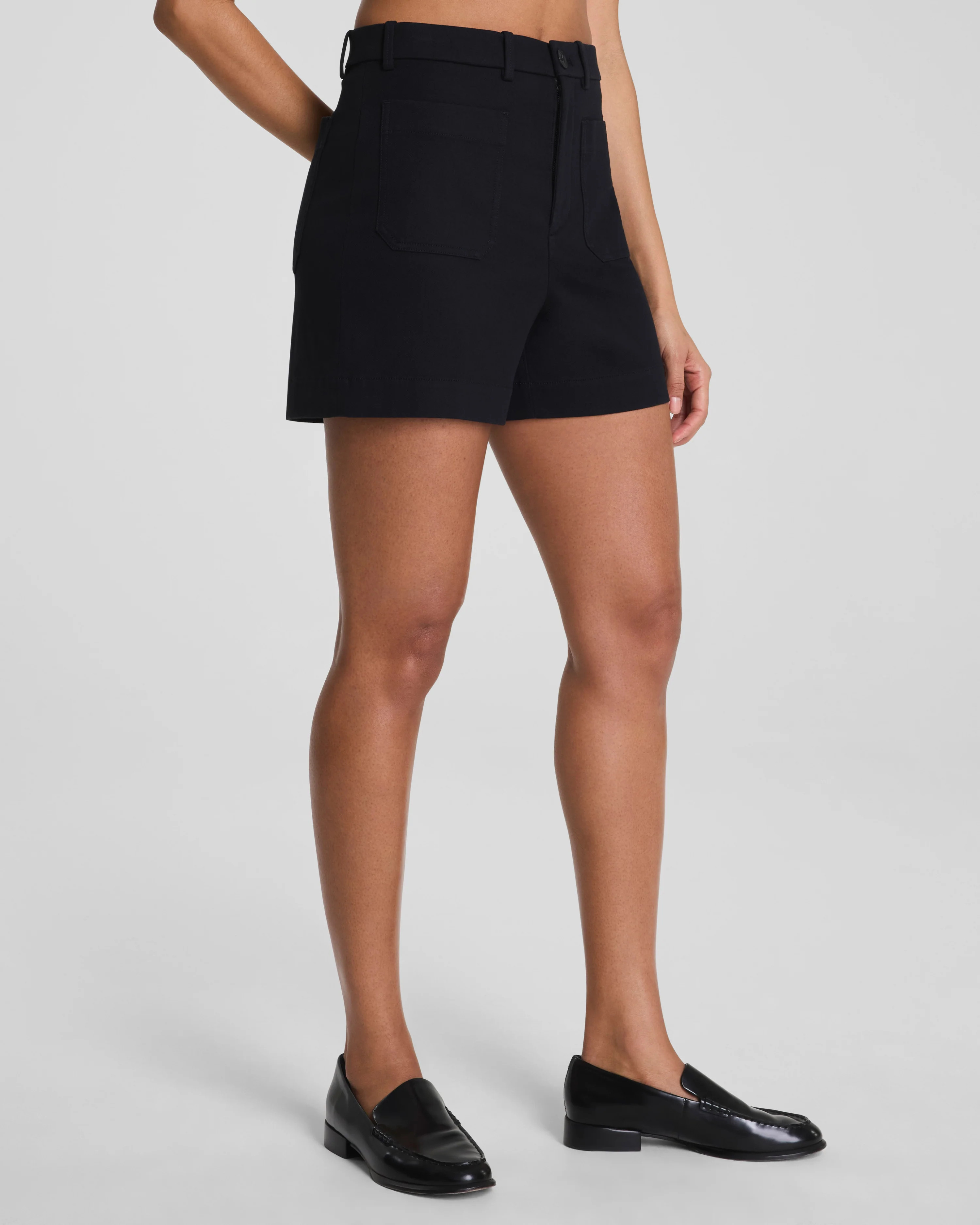 SPANXsupersmooth®  Stretch Twill Short with Patch Pockets, 5" | Spanx