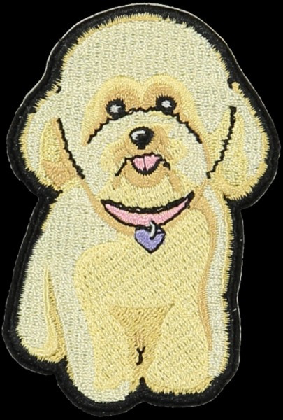 Fluffy Dog Sticker Patch | Stoney Clover Lane