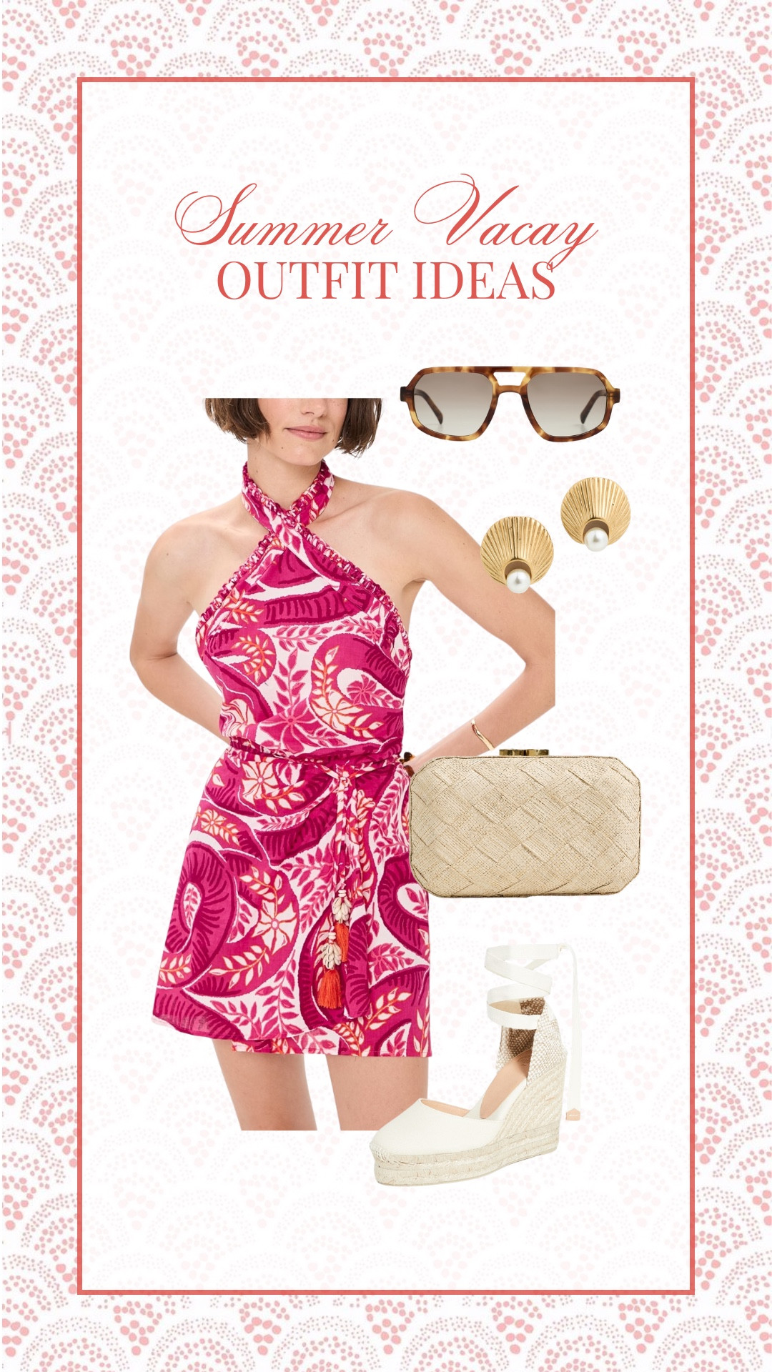 Summer vacay outfit idea!