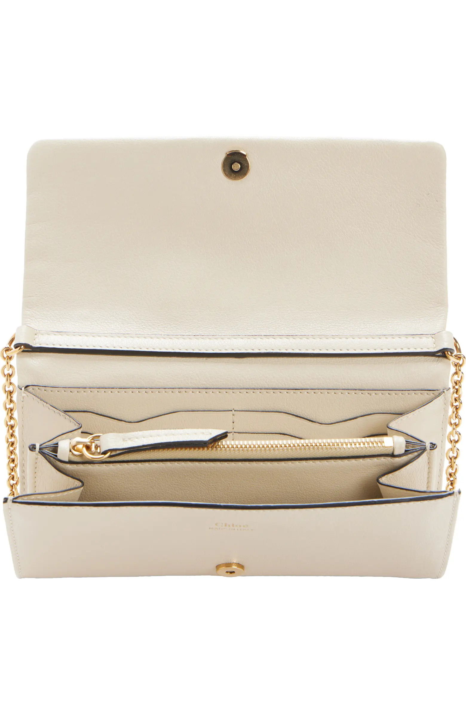 Chloé Spin Leather Wallet On A Chain | Nordstrom | Nordstrom