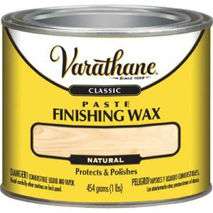 Varathane 1 lb. Paste Finishing Wax-339837 - The Home Depot | The Home Depot