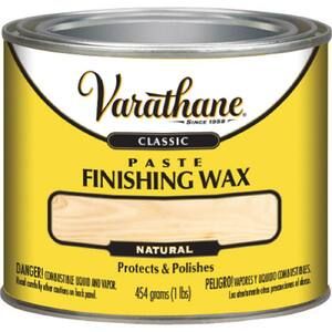 Varathane 1 lb. Paste Finishing Wax-339837 - The Home Depot | The Home Depot