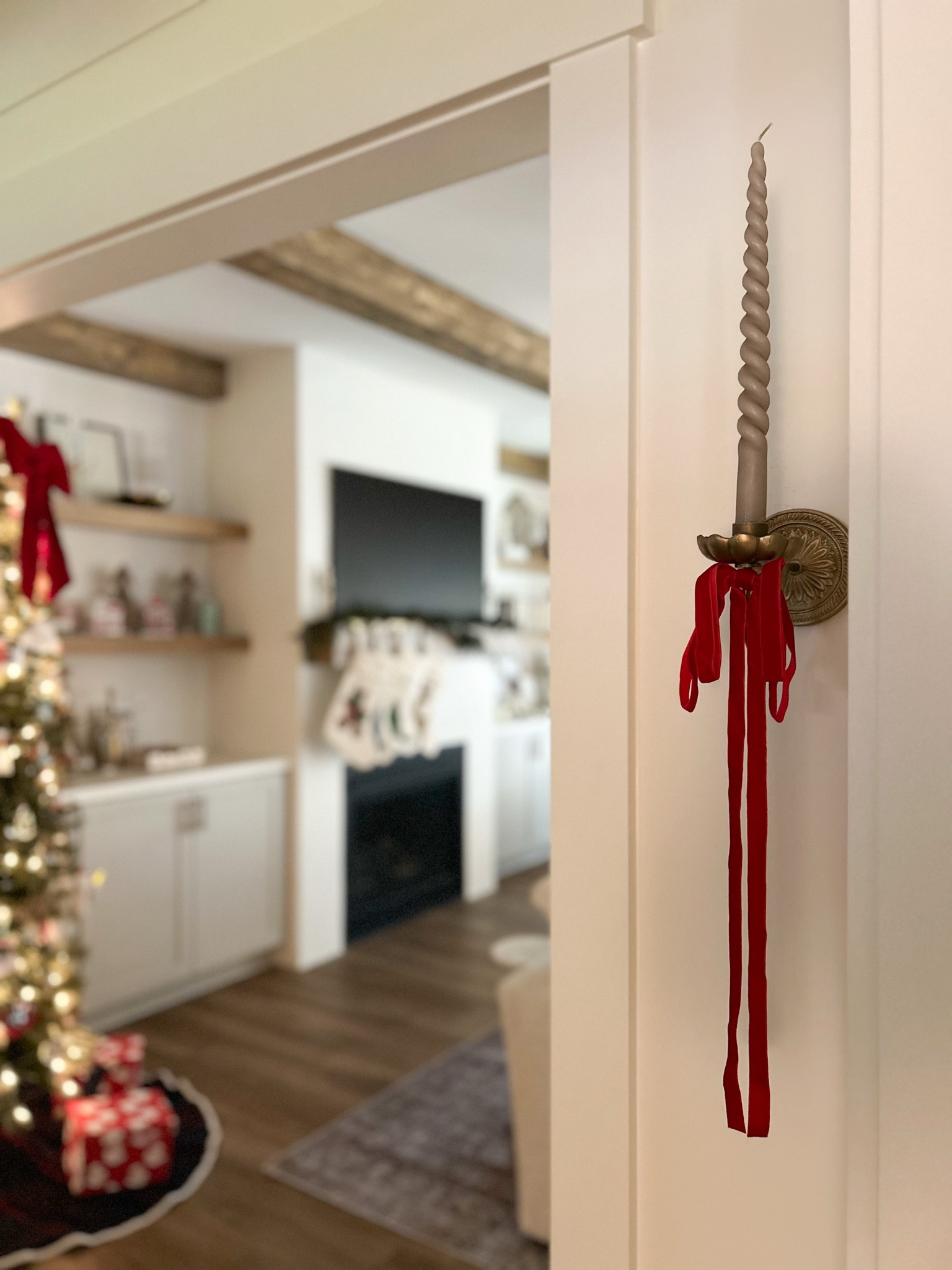 Adding sconces immediately adds character. I love these ones I found for my candlesticks! 

#LTKHoliday #LTKHome #LTKGiftGuide