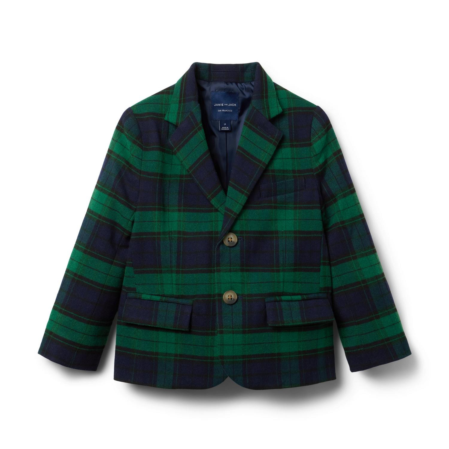 The Tartan Holiday Blazer | Janie and Jack