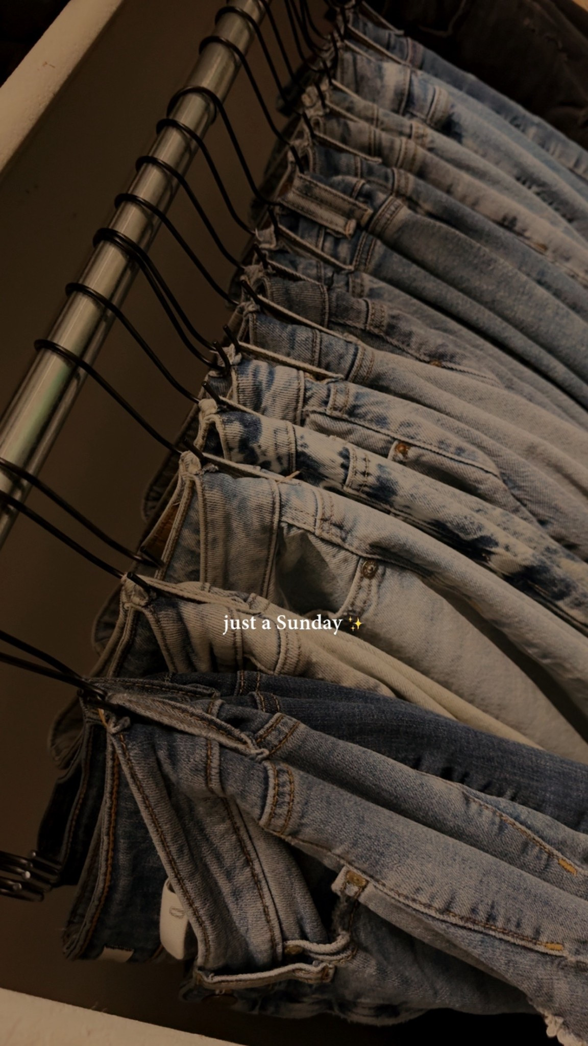 closet organization is a must have ✨
#closet #jeans #organization

#LTKmomlife #LTKdayinmylife #LTKHome