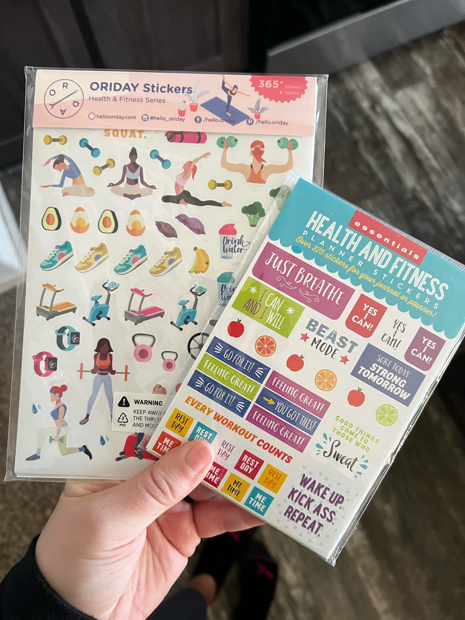 Cute new stickers for my new workout fitness journal! #fitnessjournalsticker #fitnessjournal #workouttracking 

#LTKfindsunder50 #LTKfindsunder100 #LTKfitness