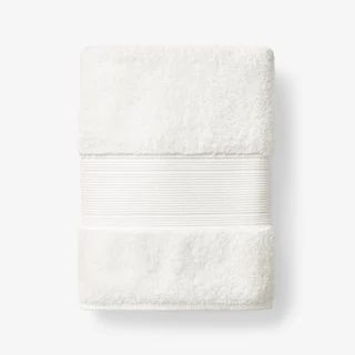 The Company Store Legends Hotel Regal Ivory Egyptian Cotton Single Bath Towel VJ92-BATH-IVORY - T... | The Home Depot