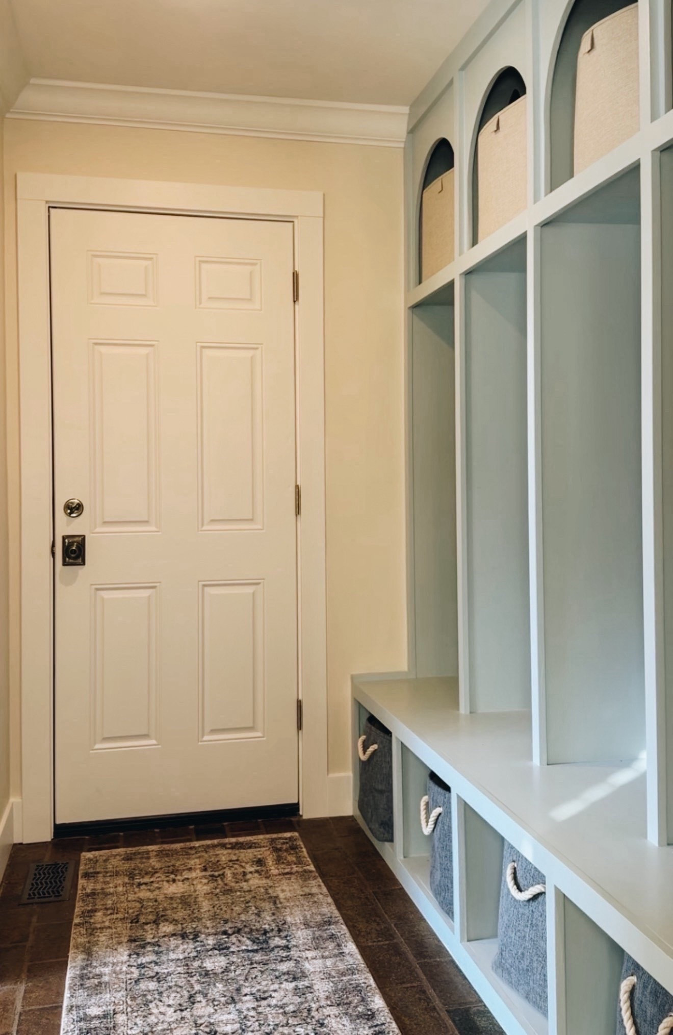 Our mudroom is my new favorite space, all thanks to these gorgeous mudroom lockers! Love when style + function combine into something as pretty as these! #mudroom #mudroomlockers #mudroomstorage #homedesign #homestyling #homeupdate #DIYhome #DIY #DIYproject #homeremodel #homemakeover 

 

#LTKHome #LTKmorningroutine #LTKmomlife