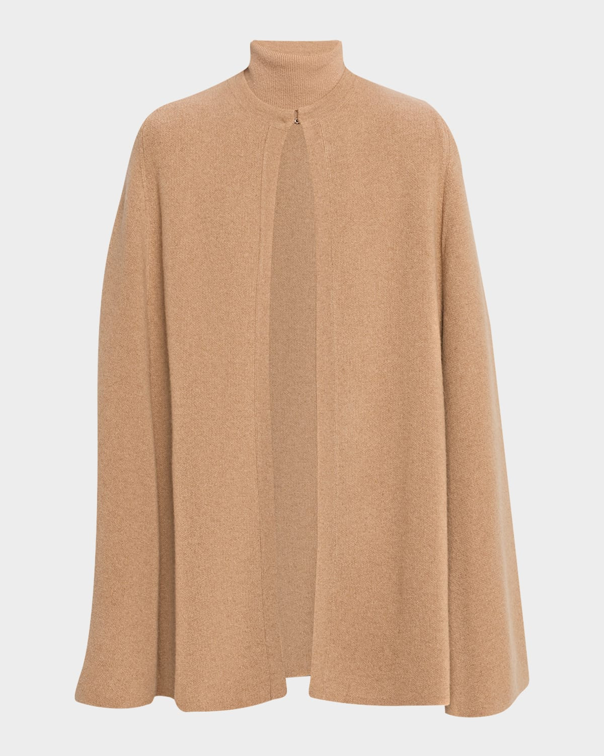 Double-Face Cashmere Turtleneck Cape | Neiman Marcus