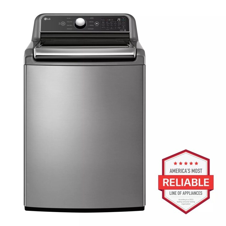 5.5 cu.ft. Mega Capacity Smart wi-fi Enabled Top Load Washer with TurboWash3D™ Technology | LG Electronics