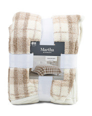 Reversible Plaid Blanket | Bed & Bath | Marshalls | Marshalls