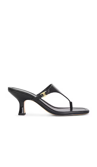 Coach Heritage Thong Sandal in Black. - size 8 | Revolve Clothing (Global)