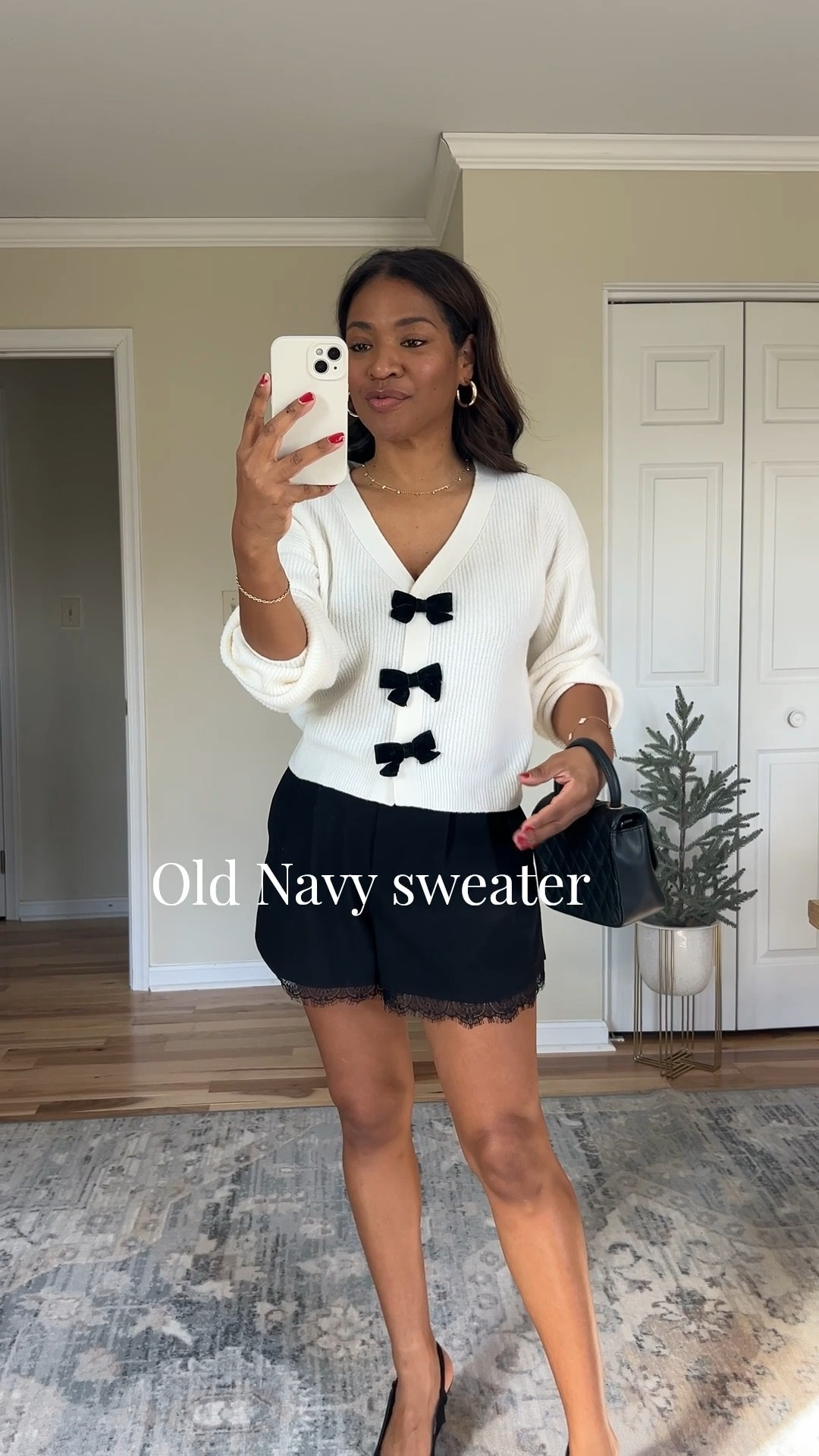 Wearing a small in the cardigan and shorts! 

#LTKSeasonal #LTKHoliday #LTKOver40