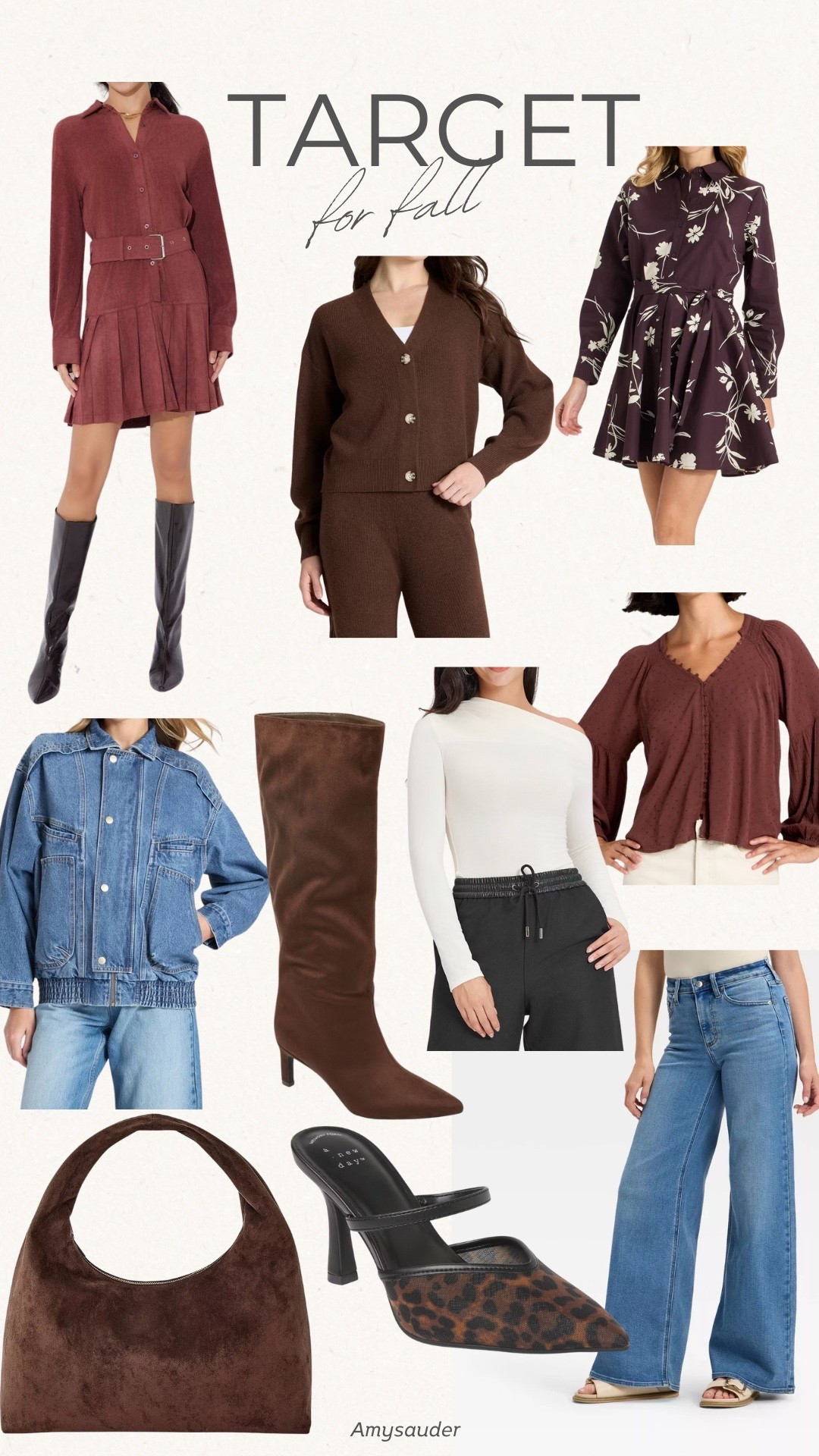 Target finds 
Fall outfit 
Boots 

#LTKSeasonal #LTKStyleTip #LTKFindsUnder50