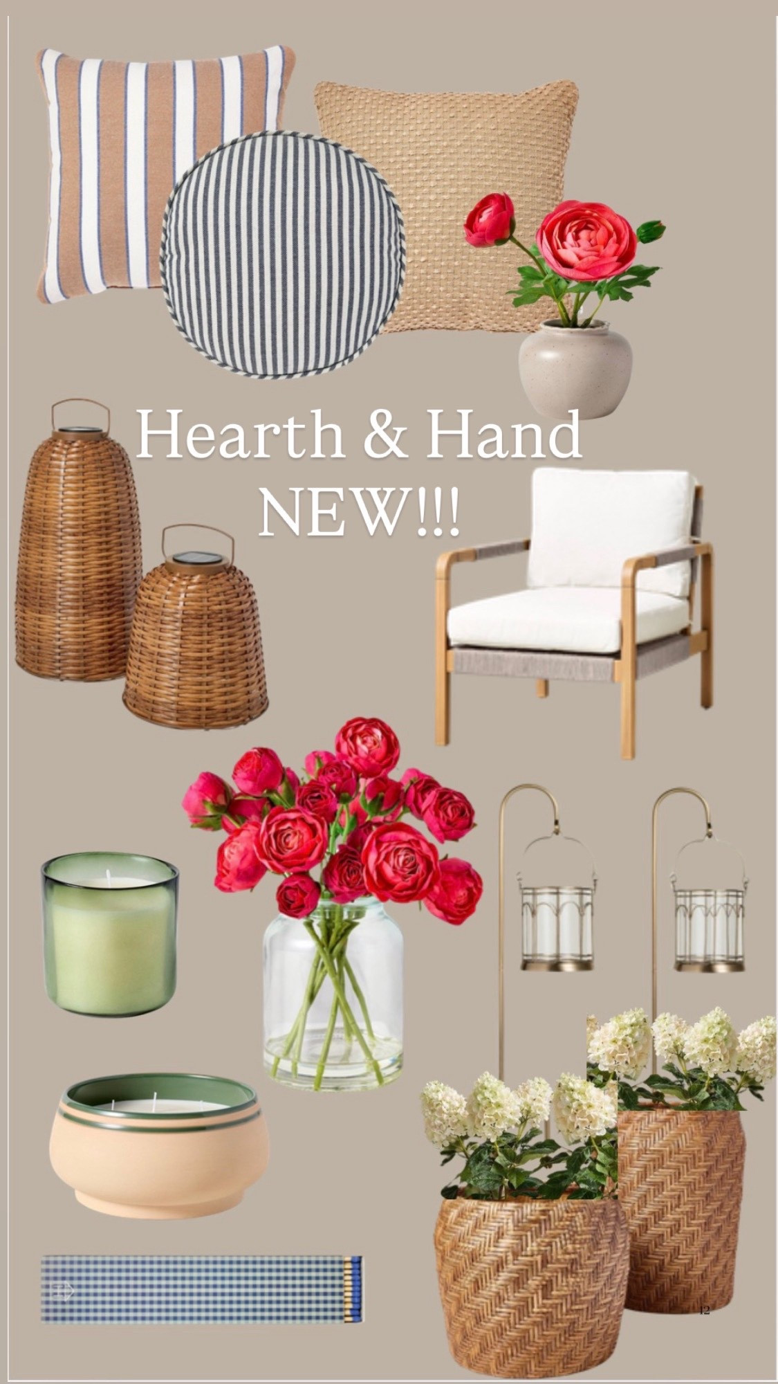 New! Magnolia: hearth and hand,￼ home, decor, patio, faux, floral, candles, lounge, chair, candle holder, solar, lanterns, pillows, vase

#LTKHome #LTKSeasonal #LTKSaleAlert