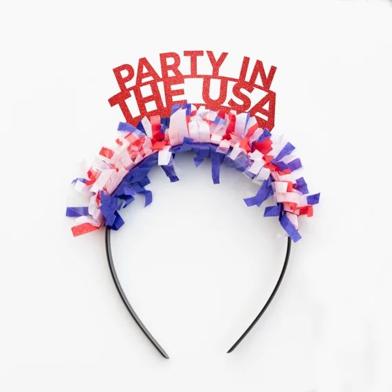 Party in the USA  4th of July Party Crown  USA Party | Etsy | Etsy (US)