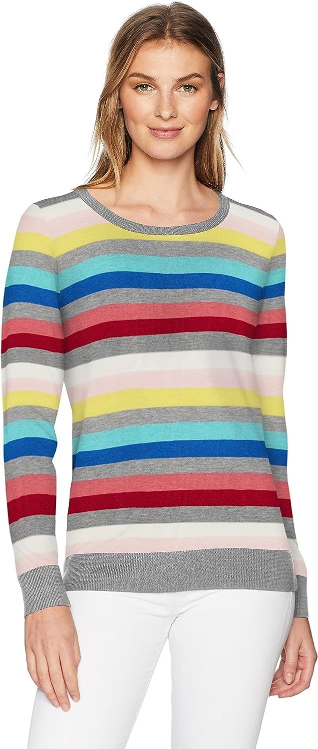Amazon Essentials Women's Lightweight Crewneck Sweater | Amazon (US)