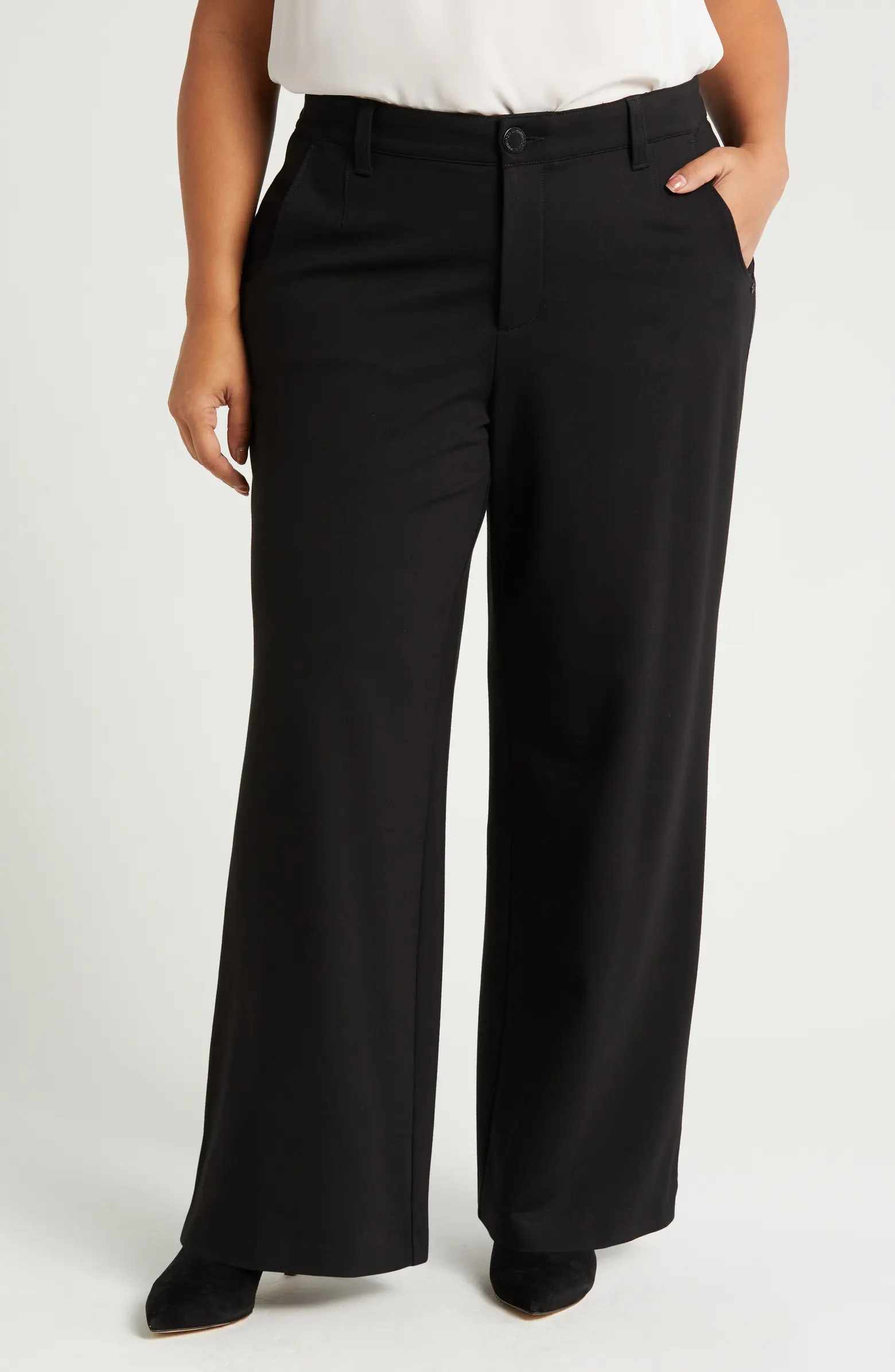 Whitney Skyrise Plaid Wide Leg Trousers | Nordstrom