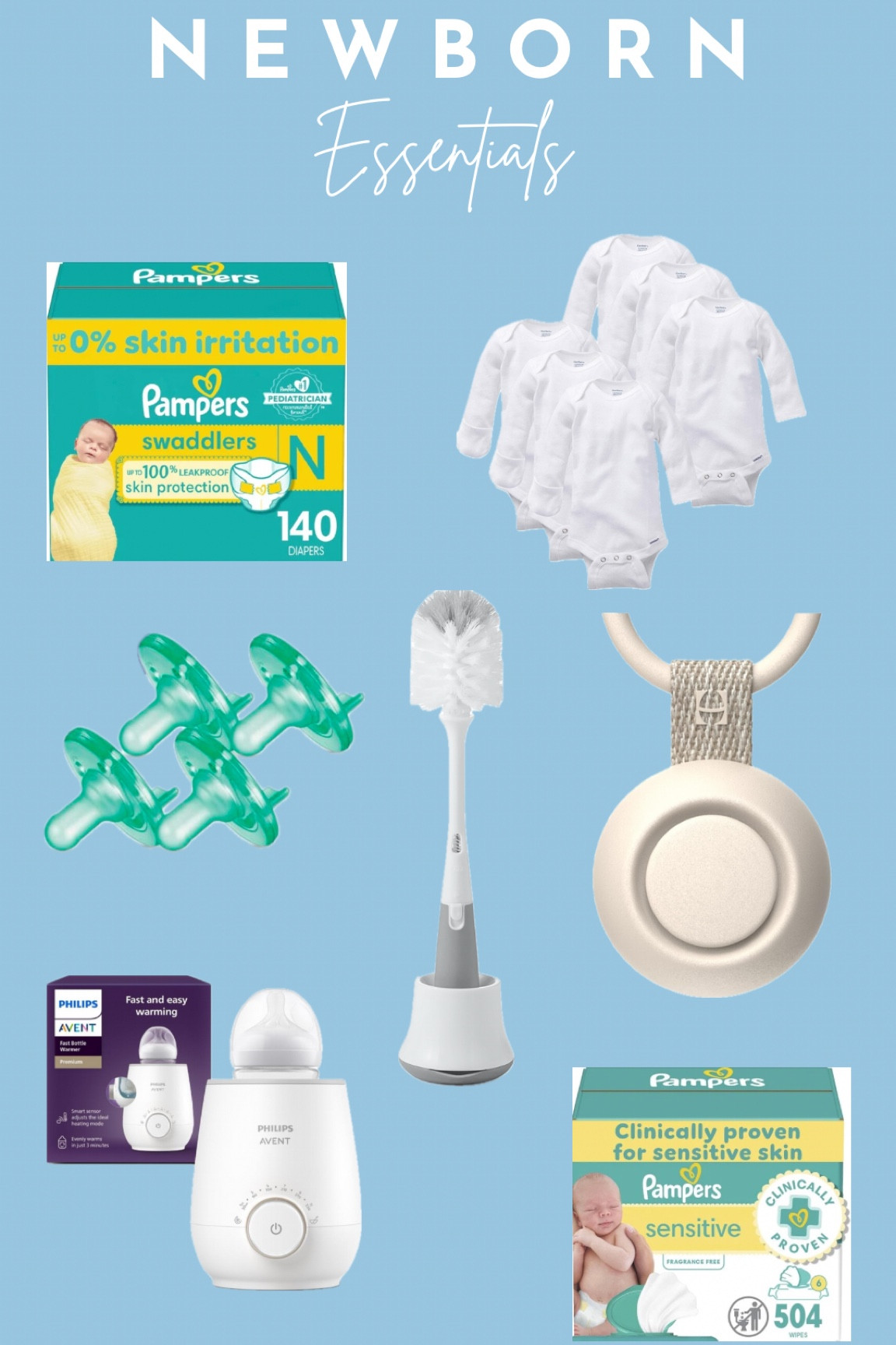 Here are just a few newborn essentials that I’ve used daily since our little one arrived 💙

#LTKBaby #LTKFindsUnder100 #LTKCyberWeek
