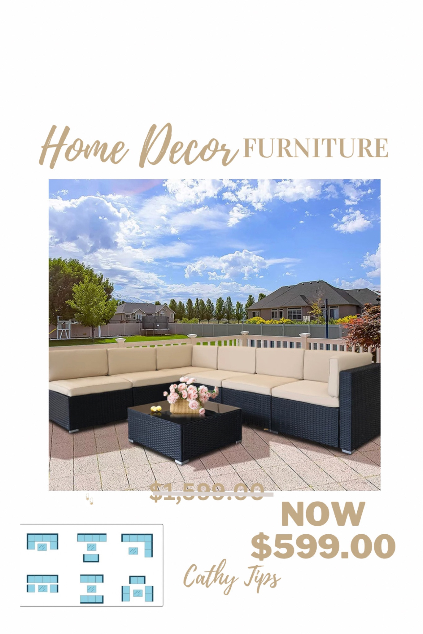 #sectional #outdoorsfurniture #outdoorssectional #sectionalforoutdoors 

#LTKxNSale #LTKhome #LTKSeasonal