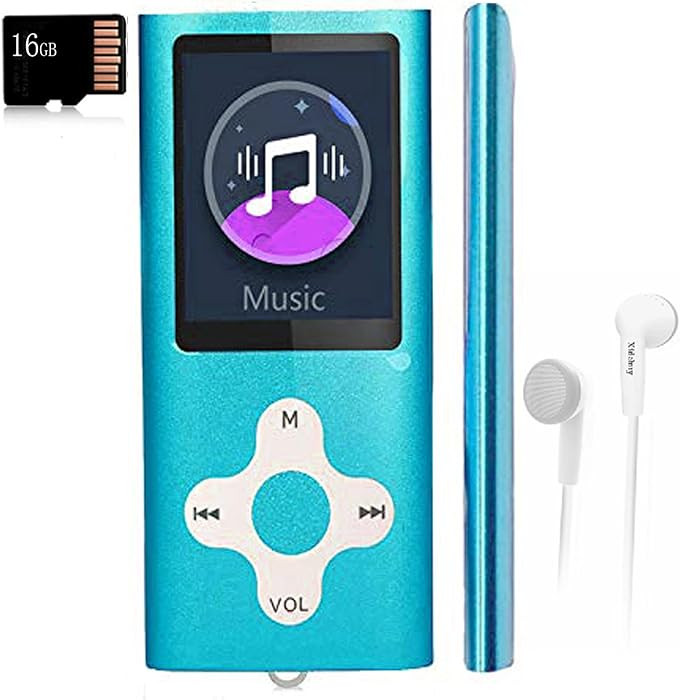 Mp3 Player,Music Player with a 16 GB Memory Card Portable Digital Music Player/Video/Voice Record... | Amazon (US)